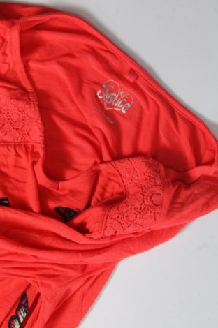 Детска блуза Justice, Размер 11-12y/ 152-158 см, Цвят Червен, Цена 10,88 лв.