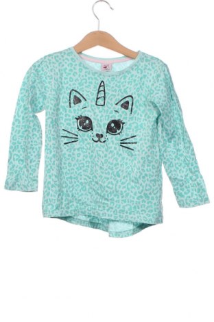 Детска блуза Kiki & Koko, Размер 3-4y/ 104-110 см, Цвят Зелен, Цена 7,04 лв.