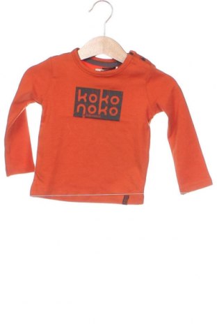 Детска блуза Koko Noko, Размер 3-6m/ 62-68 см, Цвят Оранжев, Цена 10,26 лв.