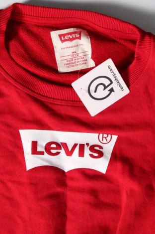 Dziecięca bluzka Levi's, Rozmiar 15-18y/ 170-176 cm, Kolor Czerwony, Cena 81,57 zł