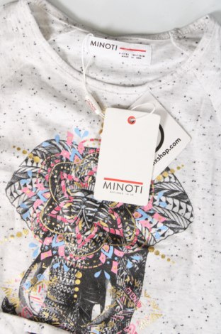 Детска блуза Minoti, Размер 3-4y/ 104-110 см, Цвят Сив, Цена 18,00 лв.