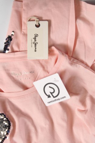 Детска блуза Pepe Jeans, Размер 13-14y/ 164-168 см, Цвят Розов, Цена 12,92 лв.