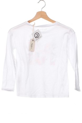 Детска блуза Pepe Jeans, Размер 7-8y/ 128-134 см, Цвят Бял, Цена 36,72 лв.