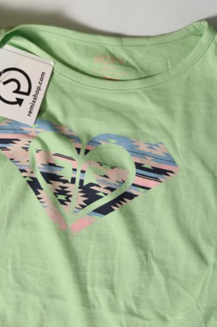 Bluză pentru copii Roxy, Mărime 9-10y/ 140-146 cm, Culoare Verde, Preț 72,47 Lei
