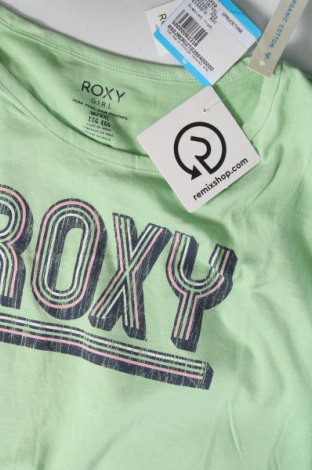 Kinder Shirt Roxy, Größe 15-18y/ 170-176 cm, Farbe Grün, Preis 10,52 €