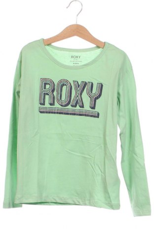 Bluză pentru copii Roxy, Mărime 7-8y/ 128-134 cm, Culoare Verde, Preț 53,68 Lei