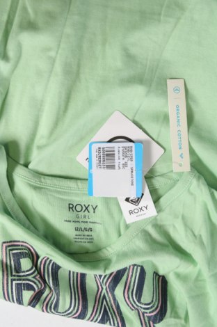 Детска блуза Roxy, Размер 11-12y/ 152-158 см, Цвят Зелен, Цена 20,40 лв.