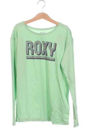 Bluză pentru copii Roxy, Mărime 11-12y/ 152-158 cm, Culoare Verde, Preț 73,82 Lei