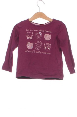 Kinder Shirt S.Oliver, Größe 18-24m/ 86-98 cm, Farbe Lila, Preis 6,60 €