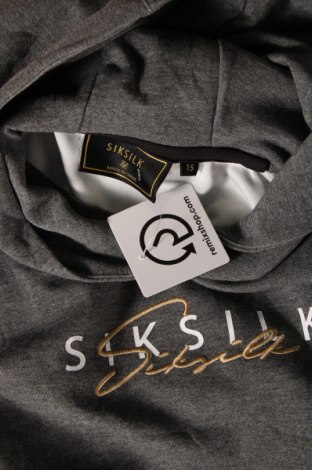 Kinder Shirt SikSilk, Größe 14-15y/ 168-170 cm, Farbe Grau, Preis 15,31 €