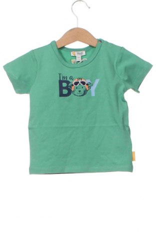 Kinder Shirt Steiff, Größe 9-12m/ 74-80 cm, Farbe Grün, Preis 21,03 €