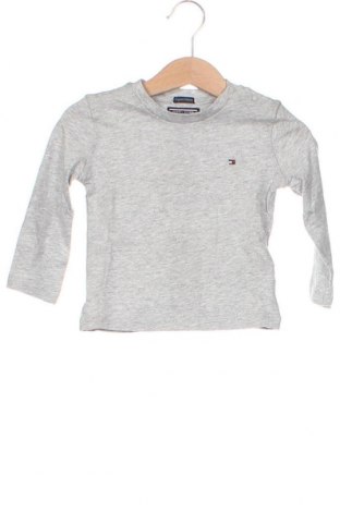 Παιδική μπλούζα Tommy Hilfiger, Μέγεθος 6-9m/ 68-74 εκ., Χρώμα Γκρί, Τιμή 24,74 €