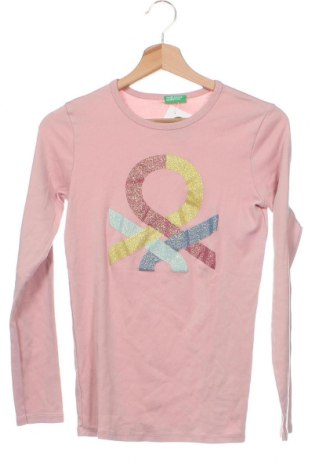 Kinder Shirt United Colors Of Benetton, Größe 13-14y/ 164-168 cm, Farbe Aschrosa, Preis € 6,75