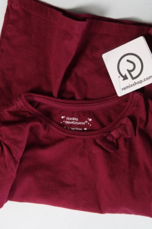 Kinder Shirt Young Dimension, Größe 6-7y/ 122-128 cm, Farbe Rot, Preis 4,32 €