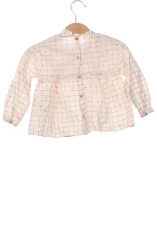 Детска блуза Zara, Размер 12-18m/ 80-86 см, Цвят Бежов, Цена 14,00 лв.
