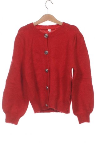 Pulover cu nasturi pentru copii, Mărime 7-8y/ 128-134 cm, Culoare Roșu, Preț 33,55 Lei
