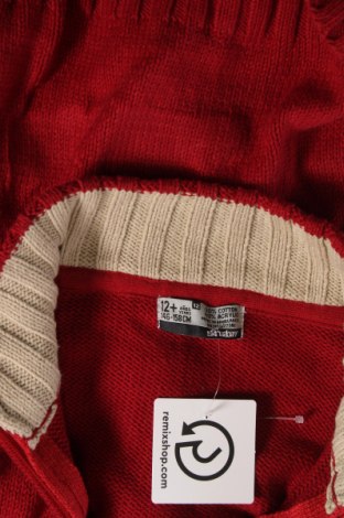 Pulover cu nasturi pentru copii, Mărime 10-11y/ 146-152 cm, Culoare Roșu, Preț 27,96 Lei