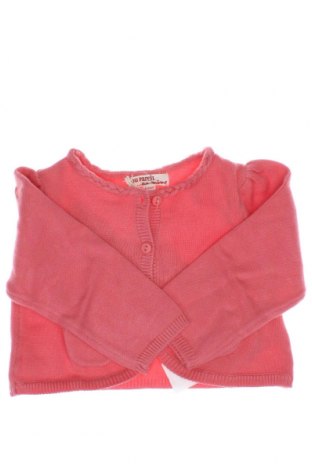 Pulover cu nasturi pentru copii Du Pareil Au Meme, Mărime 3-6m/ 62-68 cm, Culoare Roz, Preț 30,55 Lei