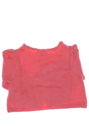 Детска жилетка Du Pareil Au Meme, Размер 3-6m/ 62-68 см, Цвят Розов, Цена 4,05 лв.