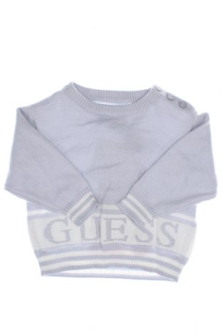 Pulover pentru copii Guess, Mărime 3-6m/ 62-68 cm, Culoare Albastru, Preț 122,37 Lei