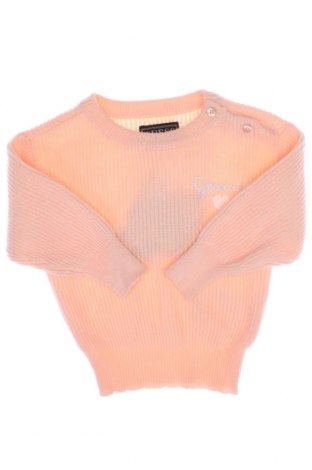 Детски пуловер Guess, Размер 3-6m/ 62-68 см, Цвят Розов, Цена 37,20 лв.