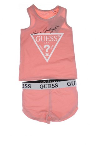 Детска пижама Guess, Размер 2-3y/ 98-104 см, Цвят Розов, Цена 52,00 лв.