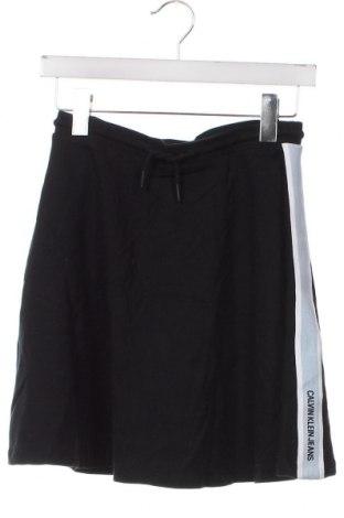 Детска пола Calvin Klein Jeans, Размер 15-18y/ 170-176 см, Цвят Черен, Цена 25,30 лв.