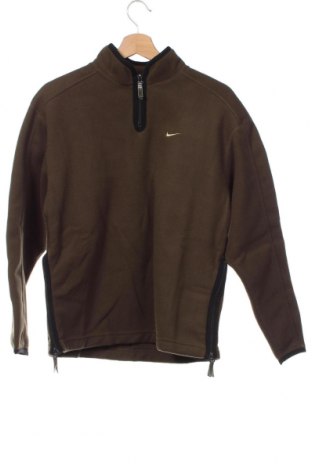 Kinder Fleece Shirt Nike, Größe 11-12y/ 152-158 cm, Farbe Grün, Preis 21,47 €