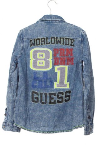 Παιδικό πουκάμισο Guess, Μέγεθος 7-8y/ 128-134 εκ., Χρώμα Μπλέ, Τιμή 21,03 €