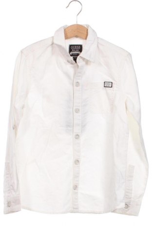 Παιδικό πουκάμισο Guess, Μέγεθος 7-8y/ 128-134 εκ., Χρώμα Λευκό, Τιμή 21,03 €