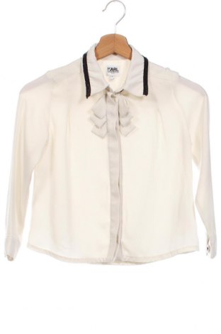 Παιδικό πουκάμισο Karl Lagerfeld, Μέγεθος 7-8y/ 128-134 εκ., Χρώμα  Μπέζ, Τιμή 38,00 €