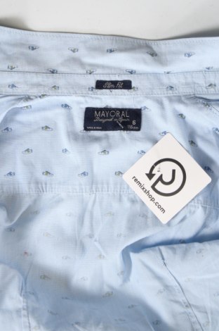 Παιδικό πουκάμισο Mayoral, Μέγεθος 5-6y/ 116-122 εκ., Χρώμα Μπλέ, Τιμή 11,00 €