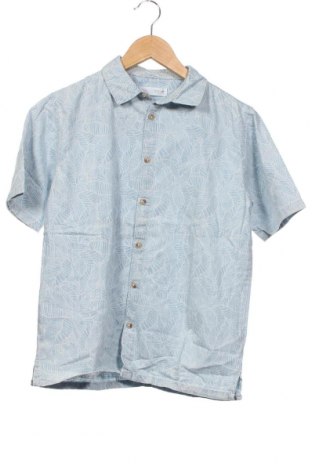 Детска риза Zara, Размер 11-12y/ 152-158 см, Цвят Син, Цена 14,00 лв.