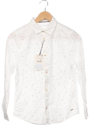 Детска риза Zara, Размер 11-12y/ 152-158 см, Цвят Бял, Цена 18,01 лв.