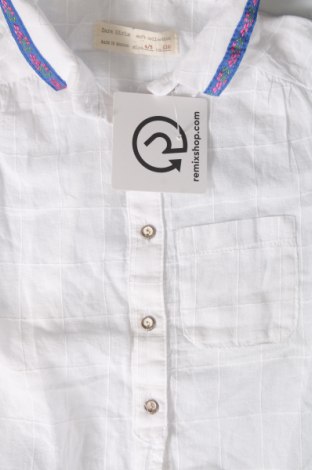 Детска риза Zara, Размер 4-5y/ 110-116 см, Цвят Бял, Цена 14,11 лв.