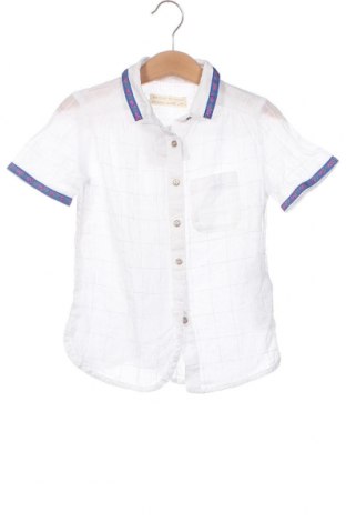 Детска риза Zara, Размер 4-5y/ 110-116 см, Цвят Бял, Цена 8,47 лв.