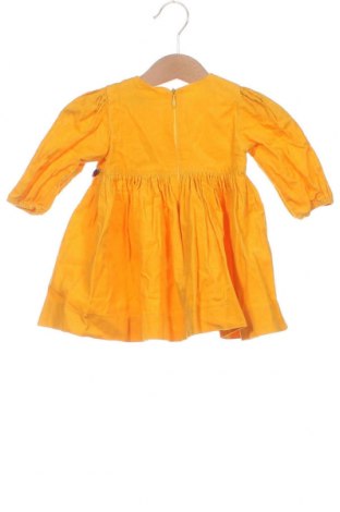 Детска рокля, Размер 2-3m/ 56-62 см, Цвят Жълт, Цена 6,70 лв.