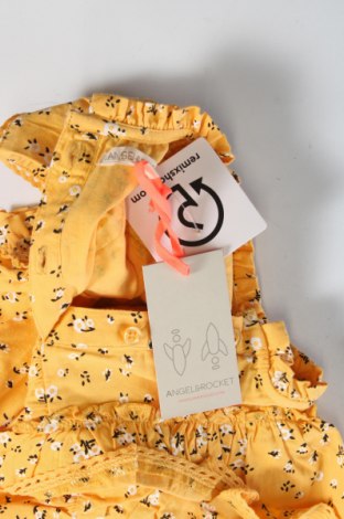 Dětské šaty  Angel & Rocket, Velikost 6-9m/ 68-74 cm, Barva Žlutá, Cena  502,00 Kč
