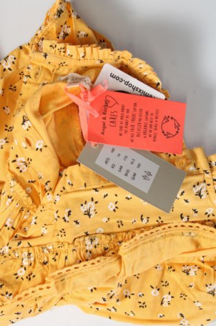Dětské šaty  Angel & Rocket, Velikost 9-12m/ 74-80 cm, Barva Žlutá, Cena  215,00 Kč