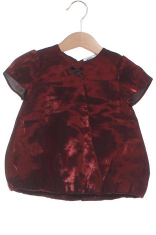 Детска рокля Baby Club, Размер 2-3m/ 56-62 см, Цвят Червен, Цена 4,70 лв.