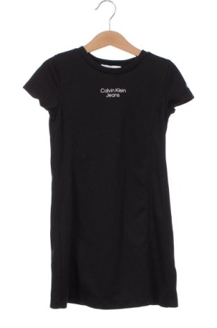 Детска рокля Calvin Klein Jeans, Размер 5-6y/ 116-122 см, Цвят Черен, Цена 31,28 лв.