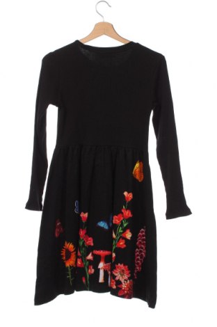 Παιδικό φόρεμα Desigual, Μέγεθος 12-13y/ 158-164 εκ., Χρώμα Μαύρο, Τιμή 41,47 €