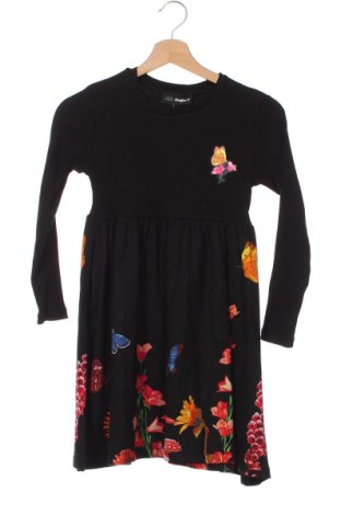 Παιδικό φόρεμα Desigual, Μέγεθος 8-9y/ 134-140 εκ., Χρώμα Μαύρο, Τιμή 46,08 €