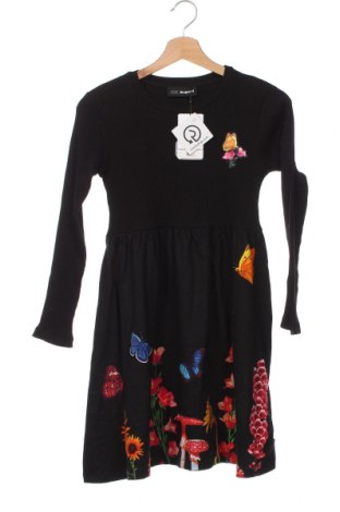 Παιδικό φόρεμα Desigual, Μέγεθος 10-11y/ 146-152 εκ., Χρώμα Μαύρο, Τιμή 41,47 €