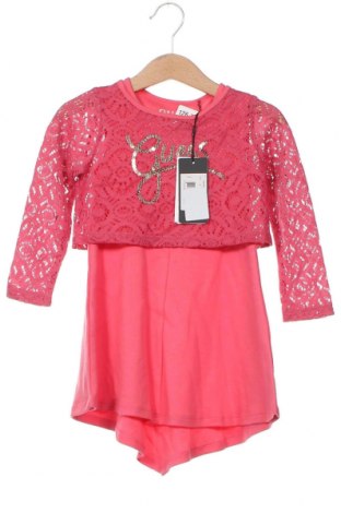 Kinderkleid Guess, Größe 2-3y/ 98-104 cm, Farbe Rosa, Preis € 26,11