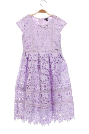 Παιδικό φόρεμα Guess, Μέγεθος 7-8y/ 128-134 εκ., Χρώμα Βιολετί, Τιμή 65,28 €