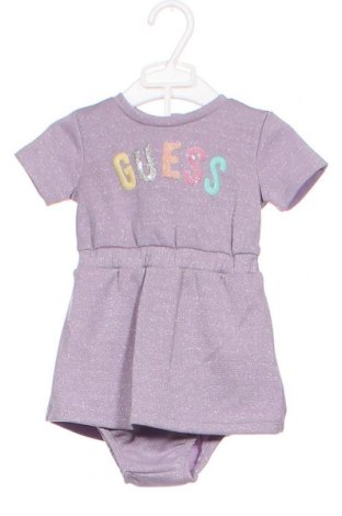 Детска рокля Guess, Размер 3-6m/ 62-68 см, Цвят Лилав, Цена 119,00 лв.