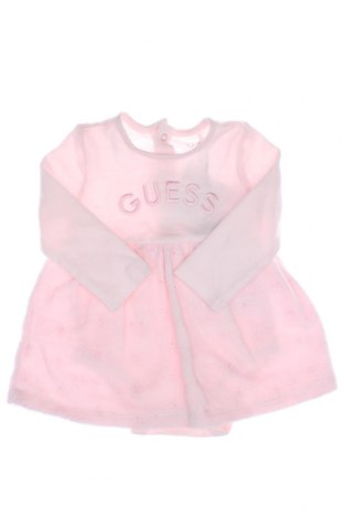 Παιδικό φόρεμα Guess, Μέγεθος 2-3m/ 56-62 εκ., Χρώμα Ρόζ , Τιμή 45,88 €