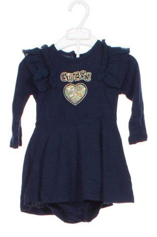 Rochie pentru copii Guess, Mărime 3-6m/ 62-68 cm, Culoare Albastru, Preț 187,90 Lei