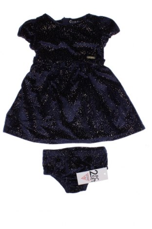 Rochie pentru copii Guess, Mărime 3-6m/ 62-68 cm, Culoare Albastru, Preț 444,74 Lei